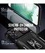 Podec Case passend für Samsung Galaxy A54 Black Phone Case - Anti-Shock Case Cover Hybrid Armor Case mit Kickstand Ring mit Displayschutzfolie