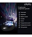 Foumt LuckyStone Star Projector - Galaxy-Projektor - Nachtlicht - Musikbox bluetooth - Schwarz