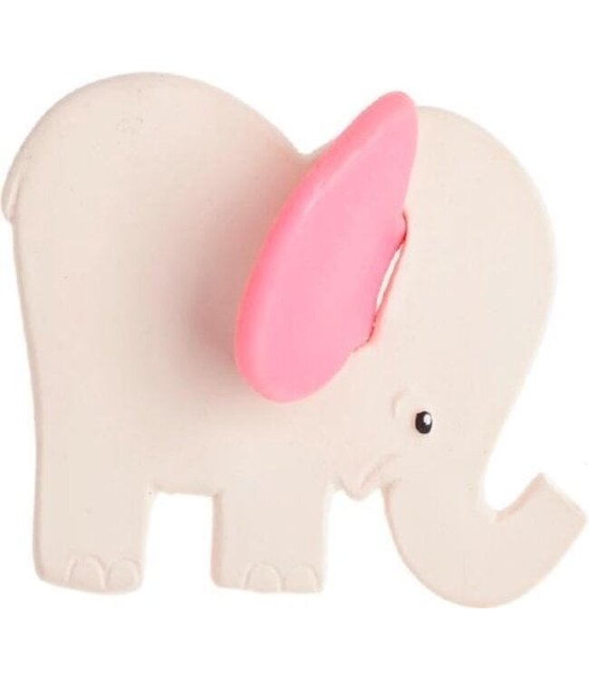 Lanco Gummi Beißspielzeug Elefant mit rosa Ohren