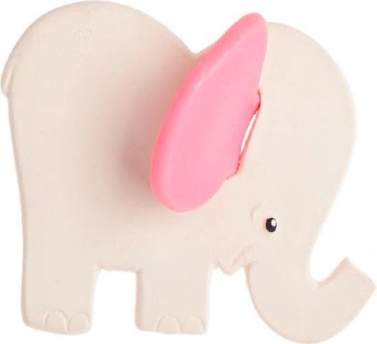 Essig und günstig Kaufen-Lanco Gummi Beißspielzeug Elefant mit rosa Ohren. Lanco Gummi Beißspielzeug Elefant mit rosa Ohren <![CDATA[Zahnen kann eine schwierige, schmerzhafte und stressige Zeit für Babys sein. Der Beißring von Lanco aus 100 % Naturkautschuk beruhigt d