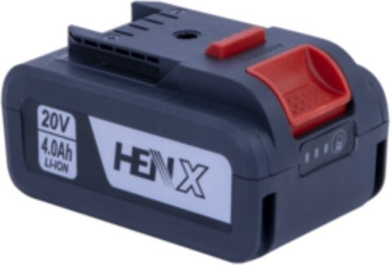 Anzeige der günstig Kaufen-HENX BATTERIE - 20V - 4.0AH. HENX BATTERIE - 20V - 4.0AH <![CDATA[Die Vorteile der HENX-Batterien: Hochwertige Li-Ion Samsung Batteriezellen LED-Batterieanzeige Verwendung in jedem 20V Gerät von HENX]]>. 