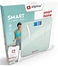 alpina Smart Home - Intelligente Personenwaage - mit Körperanalyse - inklusive Gewicht, Fettanteil und Muskelmasse - mit App - bis zu 8 Benutzer