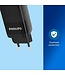 Philips Wandladegerät - DLP2681/12 - 1x USB-A - 2x USB-C - Schnellladung - 65 Watt