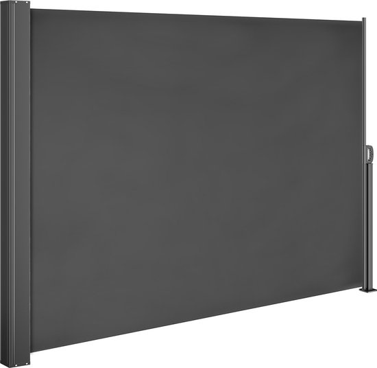 4251779110124 - Windschutz Nosara - 180x300cm ausziehbar - Anthrazit 4251779110124 - Windschutz Nosara - 180x300cm ausziehbar - Anthrazit