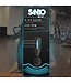 Sanbo Massage Gun Mini - Sport- und Entspannungsmassagegerät - Leistungsstark - Kabellos - Inklusive Koffer - Mit 5 Aufsätzen - Schwarz/Blau - Massage Gun Professional