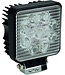 Perel LED-Fluter, 27 W, 1800 lm, 4250°K, neutralweiß, für Innen- und Außenbereich, Montagebügel Edelstahl, Aluminium, schwarz