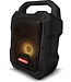 Motorola Sound ROKR 800 Bluetooth-Lautsprecher - 20 Stunden Wiedergabezeit - FM-Radio - Farbige LED-Beleuchtung - DC-, USB-, AUX- und MIC-Anschlüsse - True Wireless-Technologie - Schwarz