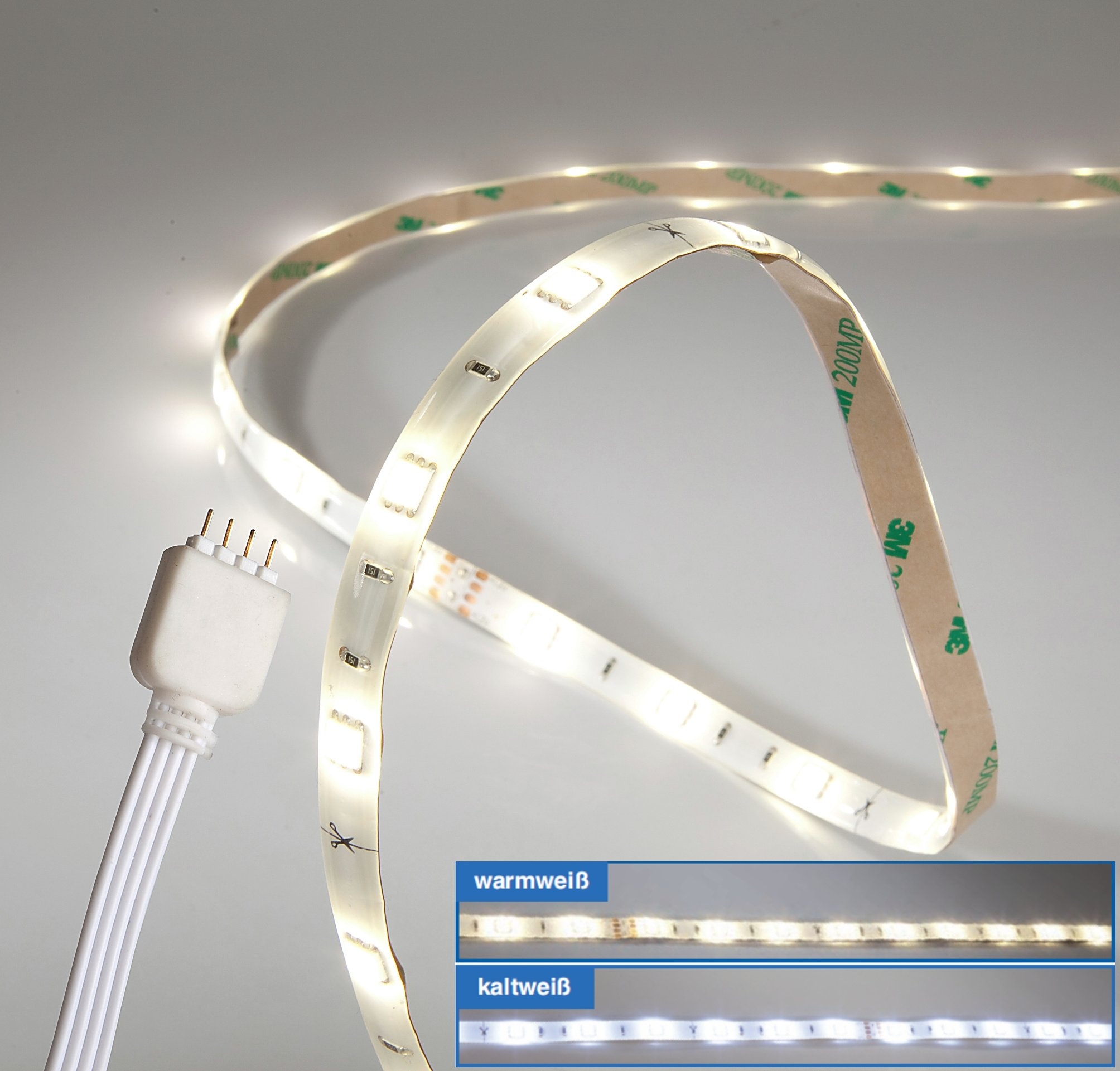 TEENO,Breite günstig Kaufen-Wetelux LED-Streifen - 100 cm / weiß. Wetelux LED-Streifen - 100 cm / weiß <![CDATA[Selbstklebende LED-Streifen mit superhellen 5050 SMD / 12 V DC, IP 44 * Breite: 1 cm * Abmessungen: 3 x 1 mm]]>. 