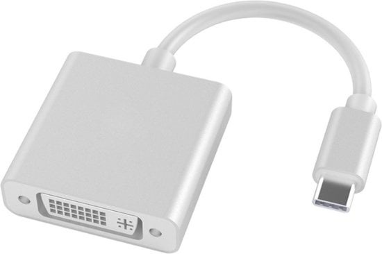 Usb c günstig Kaufen-Garpex® USB C zu DVI Adapter - USB 3.1 zu DVI-D Konverter 1080P - Silber Grau. Garpex® USB C zu DVI Adapter - USB 3.1 zu DVI-D Konverter 1080P - Silber Grau <![CDATA[Garpex USBC-DVI USB-C zu DVI, AdapterDer Garpex USBC-DVI-Adapter ermöglicht es