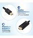 Garpex® Mini DisplayPort zu HDMI Kabel - Mini DP zu HDMI Kabel - HDMI Kabel - 4K 30Hz Ultra HD - Schwarz - 1.8 Meter