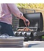 KitchenBrothers Gas BBQ - Gasgrill mit Seitenbrenner - 5 Brenner - Mit Gasanschluss - 42x57cm Grillfläche - Extra Stauraum - Schwarz
