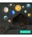 Nuvance - Glow in the Dark Stars - Planeten - 10 Stück - Babyzimmer Wandaufkleber