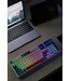 Fuegobird K98 Wired Mechanical Gaming Keyboard - 100Tasten - Banana Switch - RGB Hintergrundbeleuchtung - Gasket Mod - QWERTY - Yacht Blue