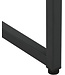 vidaXL - Sideboard - 105x35x75 - cm - Stahl - schwarz