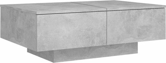 NP 60 günstig Kaufen-vidaXL - Couchtisch - 90x60x31 - cm - Spanplatte - betongrau. vidaXL - Couchtisch - 90x60x31 - cm - Spanplatte - betongrau <![CDATA[Egal, ob Sie einen Tisch suchen, auf dem Sie Ihre Getränke griffbereit abstellen können, oder einen Platz für Bücher un