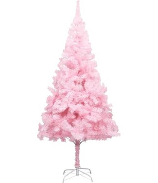 vidaXL vidaXL - Künstlicher Weihnachtsbaum - mit - Ständer - 180 - cm - PVC - rosa