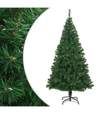 vidaXL vidaXL - Künstlicher Weihnachtsbaum - mit - dicken - Zweigen - 180 - cm - PVC - grün