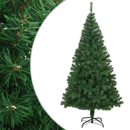Ohrringe,Weihnachtsbaum günstig Kaufen-vidaXL - Künstlicher Weihnachtsbaum - mit - dicken - Zweigen - 180 - cm - PVC - grün. vidaXL - Künstlicher Weihnachtsbaum - mit - dicken - Zweigen - 180 - cm - PVC - grün <![CDATA[Unser künstlicher Weihnachtsbaum wird der Blickfang in