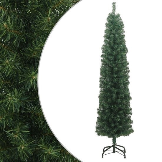 Weihnachtsbaum günstig Kaufen-vidaXL - Künstlicher Weihnachtsbaum - mit - Ständer - schmal - 180 - cm - PVC - grün. vidaXL - Künstlicher Weihnachtsbaum - mit - Ständer - schmal - 180 - cm - PVC - grün <![CDATA[Unser schmaler künstlicher Weihnachtsbaum wi