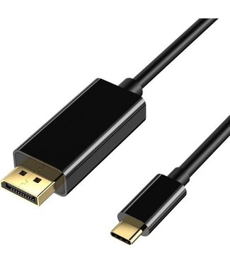 Garpex Garpex® USB C zu DisplayPort - 4K 30Hz Ultra HD Auflösung - USB C zu DP - USB C zu Displayport Kabel - 1.8m