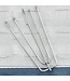vidaXL - Vorhang - Leinen - Optik - Verdunkelung - mit - Haken - 290x245 - cm - blau