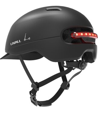 Livall Livall C21 Smart Bicycle Helmet Large 57-61 cm - Geeignet für Speed Pedelec & Moped - SOS Funktion - Bremslicht