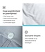 Dreamlab Bettbezugsset - 200 x 200/220 cm - Bettwäsche mit Kissenbezug - Double - Four Seasons - Mikrofaser - Stone Gray