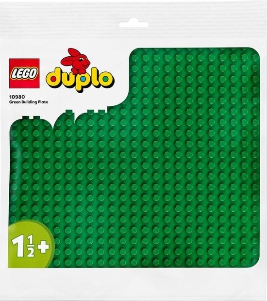 18 cm günstig Kaufen-LEGO DUPLO Grüne Bauplatte - 10980. LEGO DUPLO Grüne Bauplatte - 10980 <![CDATA[Die LEGO® DUPLO® Grüne Bauplatte (10980) ist ca. 38 x 38 cm groß - die ideale Landschaft für Kinder ab 18 Monaten. Sie können darauf bauen, spielen und ihre wu