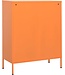 vidaXL - Lagerschrank - 80x35x101,5 - cm - Stahl - orange