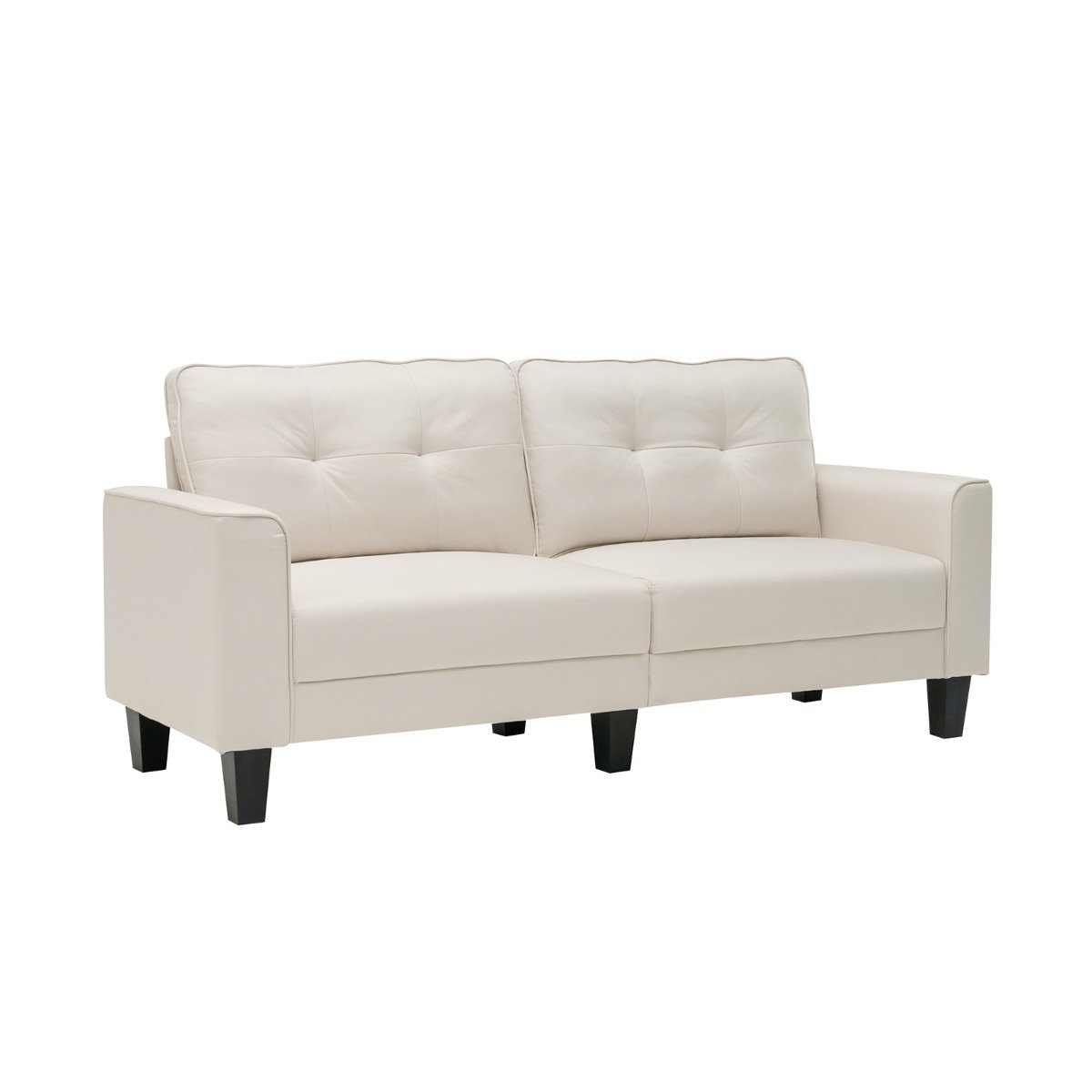 mit 20 günstig Kaufen-Coast modernes Sofa für 2-3 Personen mit 2 abnehmbaren Rückenkissen 202 x 75 x 94 cm beige. Coast modernes Sofa für 2-3 Personen mit 2 abnehmbaren Rückenkissen 202 x 75 x 94 cm beige <![CDATA[Unser Sofa ist die ideale Wahl für Sie, um