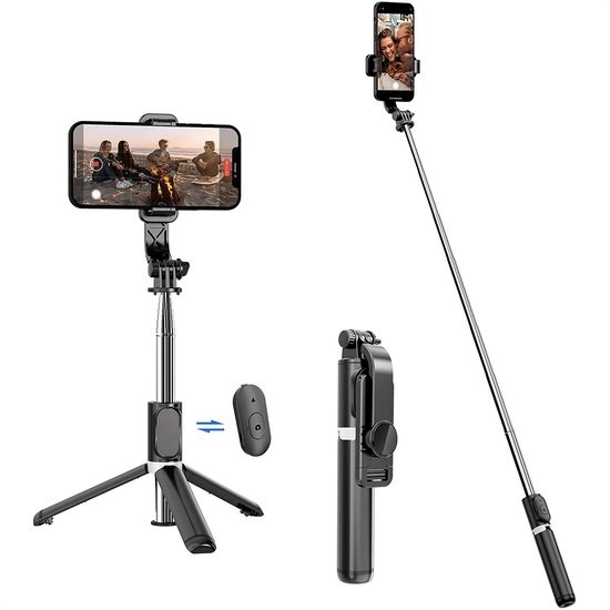8720254992877 - Garpex® Selfie Stick - Selfie Stick Universal - Selfie Stick Stativ - Mit Bluetooth Funktion 8720254992877 - Garpex® Selfie Stick - Selfie Stick Universal - Selfie Stick Stativ - Mit Bluetooth Funktion