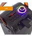 Denver Bluetooth-Lautsprecher Wireless - Lichteffekte - AUX - Schwarz