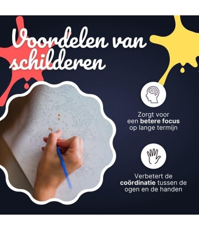 Kaufen Sie B-Ware Rubye® Malen nach Zahlen Erwachsene - Vollmond