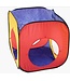 Pop Up Spielzelt mit Tunnel für Kinder - Zelt - Spielhaus - Tunnel - Spieltunnel - Krabbeltunnel - In einfacher Tragetasche