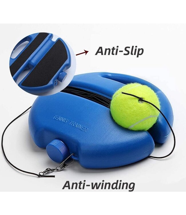 YYUEZHI Tennistrainer Set - Tennisball Mit Gummiband Für Solo-Training