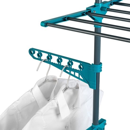 5053191036391 - Beldray® LA023773TQ Deluxe-Wäscheständer mit drei Ebenen - vier Räder Zusammenklappbarer geschlossener Trockenständer 15 Meter Trockenraum Kapazität bis zu 15 kg 5053191036391 - Beldray® LA023773TQ Deluxe-Wäscheständer mit drei Ebenen - vier Räder Zusammenklappbarer geschlossener Trockenständer 15 Meter Trockenraum Kapazität bis zu 15 kg