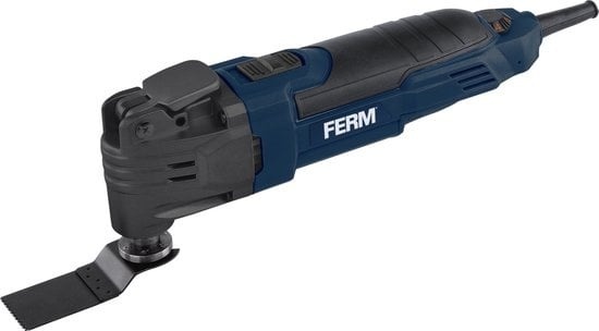 8717479060443 - FERM Multitool - OTM1007 - Oszillierend - 300W - 23000 RPM - Inklusive Aufbewahrungskoffer & 7 Zubehörteile 8717479060443 - FERM Multitool - OTM1007 - Oszillierend - 300W - 23000 RPM - Inklusive Aufbewahrungskoffer & 7 Zubehörteile