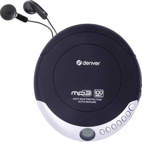 Is To günstig Kaufen-Denver Discman - Tragbarer CD- und MP3-Player - Stoßfest - Inklusive Ohrhörer - DMP391. Denver Discman - Tragbarer CD- und MP3-Player - Stoßfest - Inklusive Ohrhörer - DMP391 <![CDATA[Nehmen Sie Ihre CDs überallhin mit, mit diesem pra