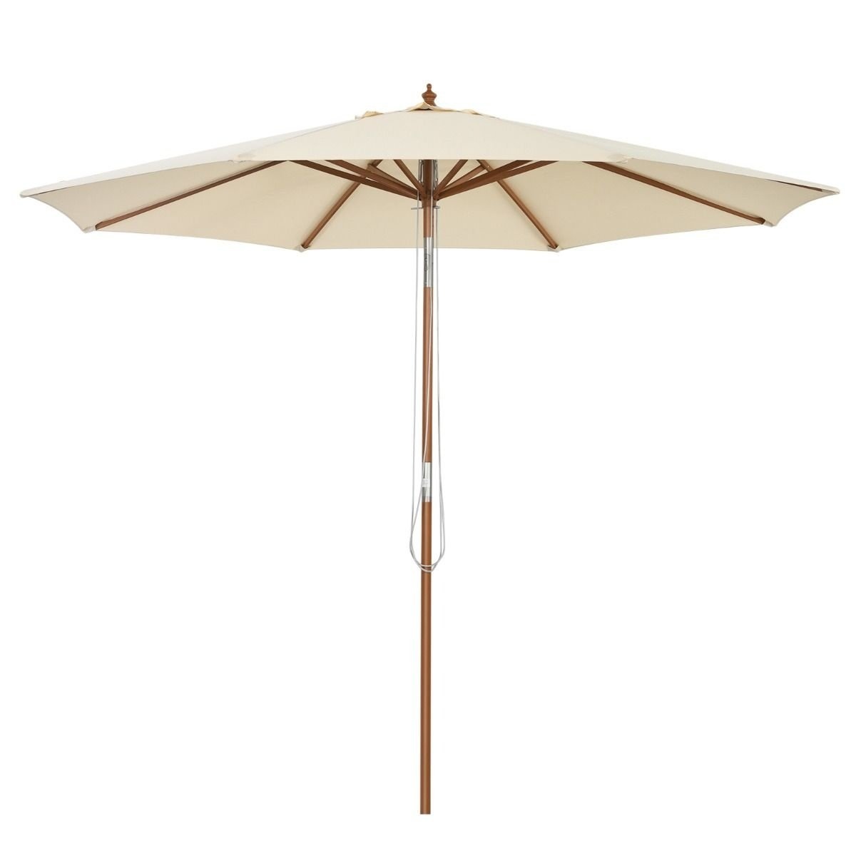0661706101790 - Sonnenschirm mit 8 Ballen kippbar - Beige - 270 cm 0661706101790 - Sonnenschirm mit 8 Ballen kippbar - Beige - 270 cm