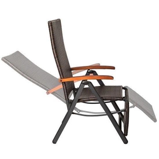 4260473666370 - Tectake Gartenstuhl Relaxsessel mit hoher Rückenlehne und Fußstütze 4260473666370 - Tectake Gartenstuhl Relaxsessel mit hoher Rückenlehne und Fußstütze