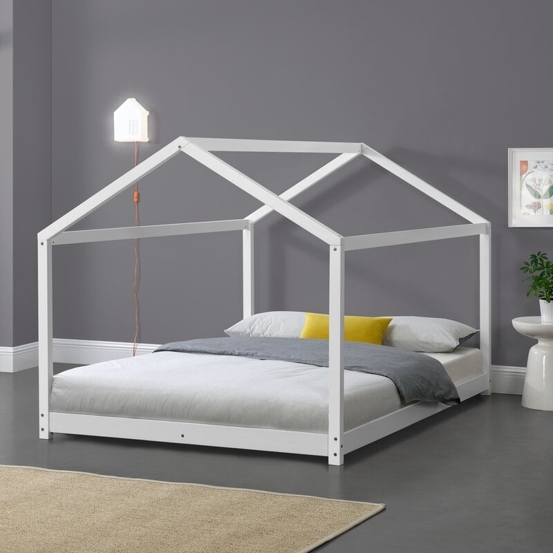 0195593144726 - Harriet Bee Kinderbettgestell - 2 Personen - Hausform - 206 x 146 x 134 cm - Weiß 0195593144726 - Harriet Bee Kinderbettgestell - 2 Personen - Hausform - 206 x 146 x 134 cm - Weiß