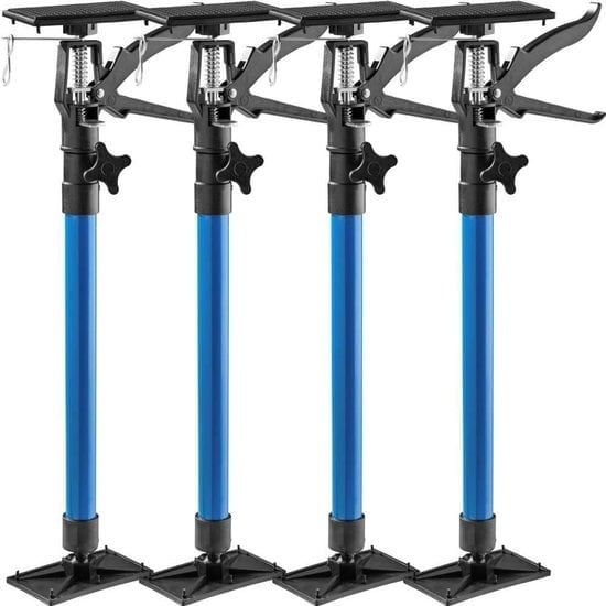 II.Satz günstig Kaufen-Tectake - 4 Baustempeln - 30kg blau - 402613. Tectake - 4 Baustempeln - 30kg blau - 402613 <![CDATA[- Satz mit 4 Baustempeln - Stabile Stahlrohre - stufenlos verstellbar - Druckplatte durch Kugelgelenk bis zu 45° verstellbar - Universell verwendbar Das 4