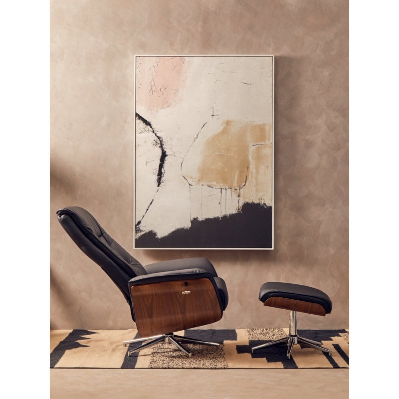 0197137411899 - George Oliver Drehsessel - Inklusive Fußhocker - Drehfunktion - Kunstleder 0197137411899 - George Oliver Drehsessel - Inklusive Fußhocker - Drehfunktion - Kunstleder