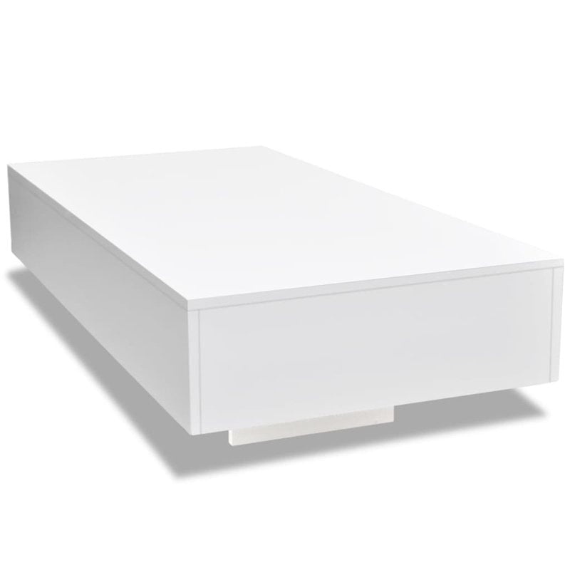 5057939222695 - Zipcode Design Couchtisch - Holz - 115 x 55 x 31 cm - Weiß 5057939222695 - Zipcode Design Couchtisch - Holz - 115 x 55 x 31 cm - Weiß