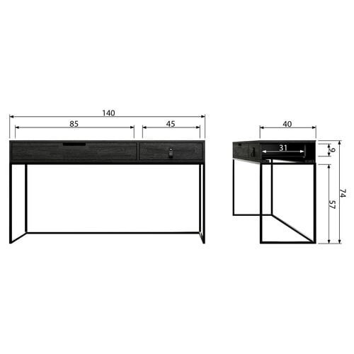 8714713079254 - Ebern Designs Esstisch - Inklusive Aufbewahrung - Schwarz 8714713079254 - Ebern Designs Esstisch - Inklusive Aufbewahrung - Schwarz