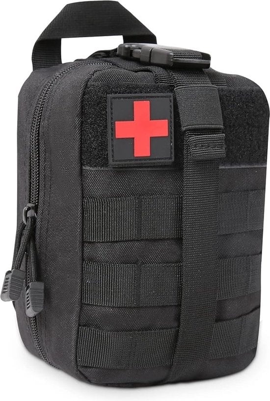 fc KIT günstig Kaufen-Tactical Medical Kit, Outdoor Medical Bag, Erste-Hilfe-Kit Militär, Nylon Tactical Erste-Hilfe-Kit für Outdoor, Notfall-Tasche, Erste-Hilfe-Tasche, schwarz. Tactical Medical Kit, Outdoor Medical Bag, Erste-Hilfe-Kit Militär, Nylon Tactical 