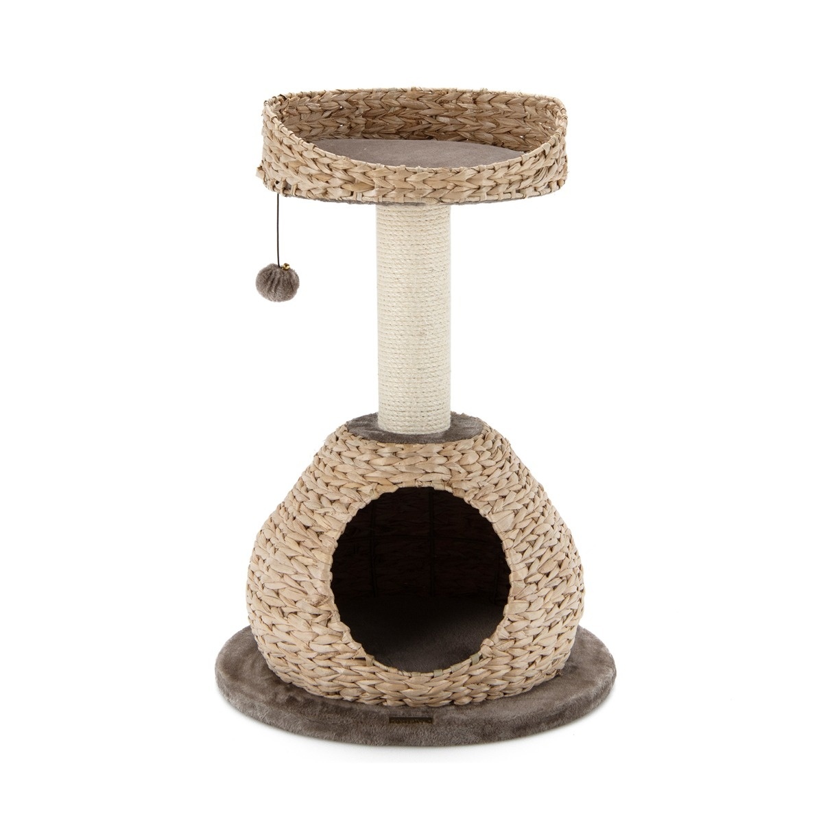 0794094565438 - Costway kleiner Kratzbaum mit Höhle und natürlichem Sisal & handgefertigtem Korb ? 48 x 705 cm 0794094565438 - Costway kleiner Kratzbaum mit Höhle und natürlichem Sisal & handgefertigtem Korb ? 48 x 705 cm