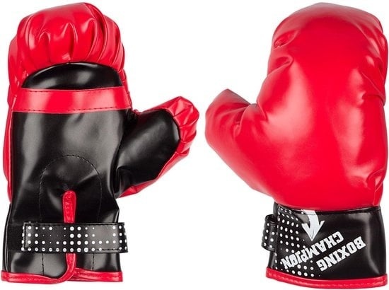 8716404155766 - Avento Junior Reflex-Punching Ball Set Schwarz Rot 41BE 8716404155766 - Avento Junior Reflex-Punching Ball Set Schwarz Rot 41BE
