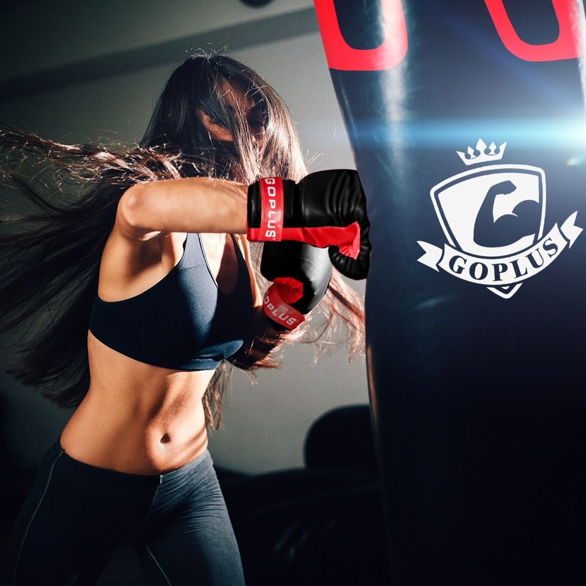 0794094542194 - 255 kg Boxsack-Set für Erwachsene Haengender Boxsack mit 12 oz Boxhandschuhen & Handschlaufen Punching Bag für Muay Thai Krav maga Taekwondo 0794094542194 - 255 kg Boxsack-Set für Erwachsene Haengender Boxsack mit 12 oz Boxhandschuhen & Handschlaufen Punching Bag für Muay Thai Krav maga Taekwondo