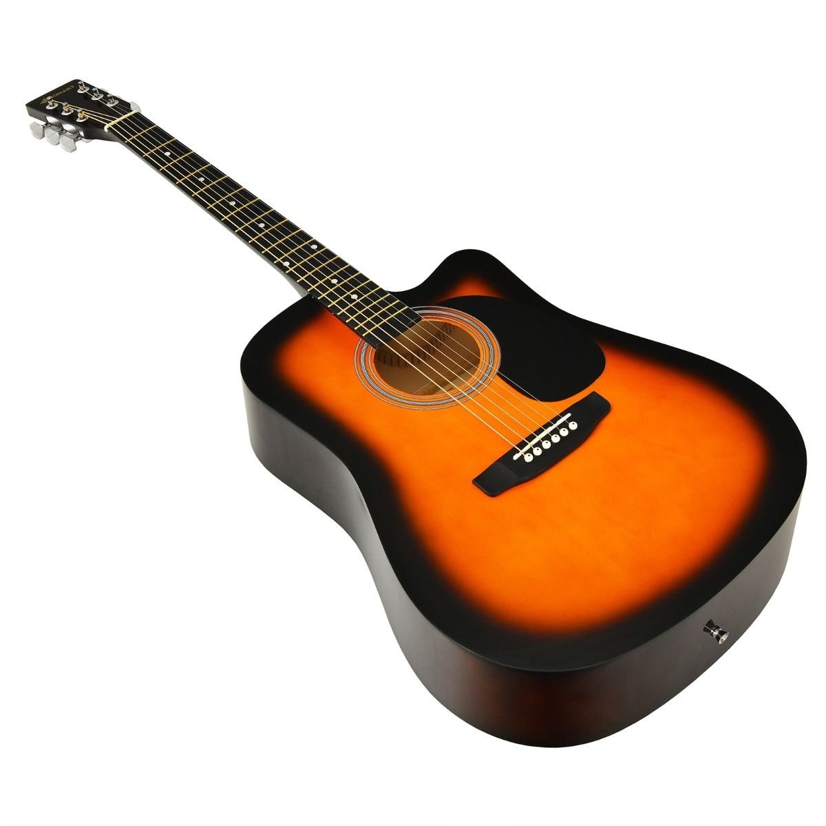 0661706102957 - 41-Zoll-Akustikgitarre geschnitzt Gitarre mit Anfänger-Set professionelle Gitarre 39 x 12 x 104 cm 0661706102957 - 41-Zoll-Akustikgitarre geschnitzt Gitarre mit Anfänger-Set professionelle Gitarre 39 x 12 x 104 cm